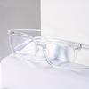 2PCS Vintage Computer Glasses Frame Men Square Optical Spectacles Eyeglasses Anti Blue Light Blocking Gaming Eyewear