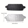 1Pcs Auto Windscreen Shield Universal Car Windshield Snow Cover Frost Ice Rain Sun Protector for Most Cars SUV