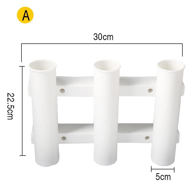 Mount Rod Holder 3 Link Tube Fishing Pole Holder Quick Release For Boat Marine Firmly Install Portable Kayak Yacht Tackle