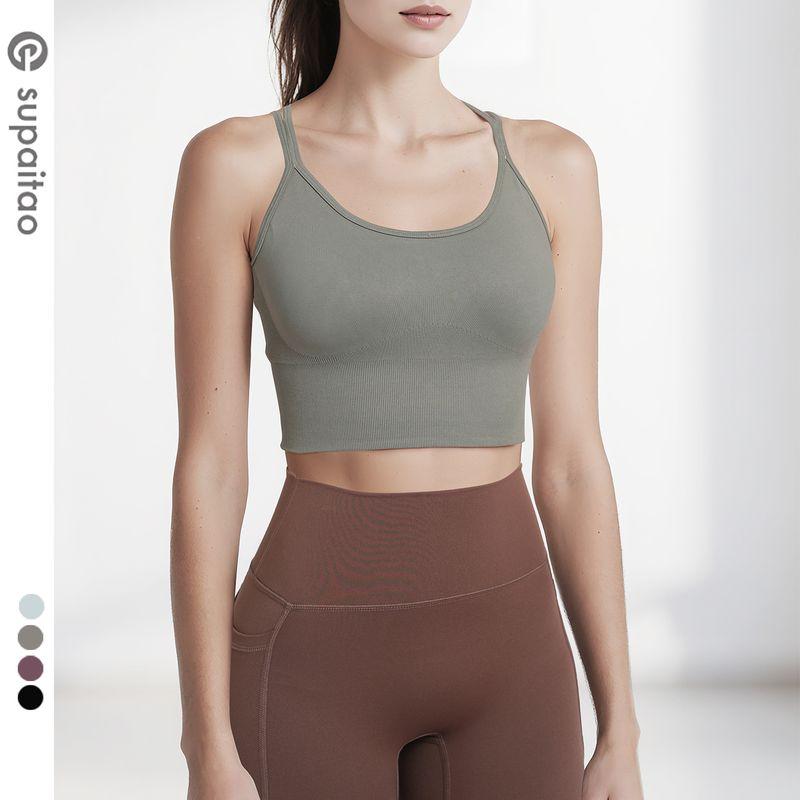 

Clearance Non-Exchangeable Non-Returnable] Bubble Wrap Push up Sports Bra Beauty Back Yoga Vest Workout Clothes Tops Outerwear Sports