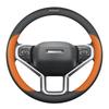 Ultra-thin Genuine Leather Steering Wheel Cover for Haval Models: Big Dog, H6, Xiaolong, Menglong, H5, H9, Chitu, H3