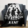 Custom Name Magic Wand Legend blanket for Couch & Bed, Plush Cozy Fuzzy Blanket Super Soft & Warm Blankets for Fall and Winter. 090883