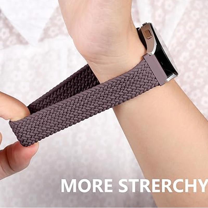 Pletená smyčka pro hodinky Samsung Watch 7 Band Prodyšné sportovní náramky na náramky pro Samsung Watch FE/Watch 6/Gear S3 Band 20mm 22mm