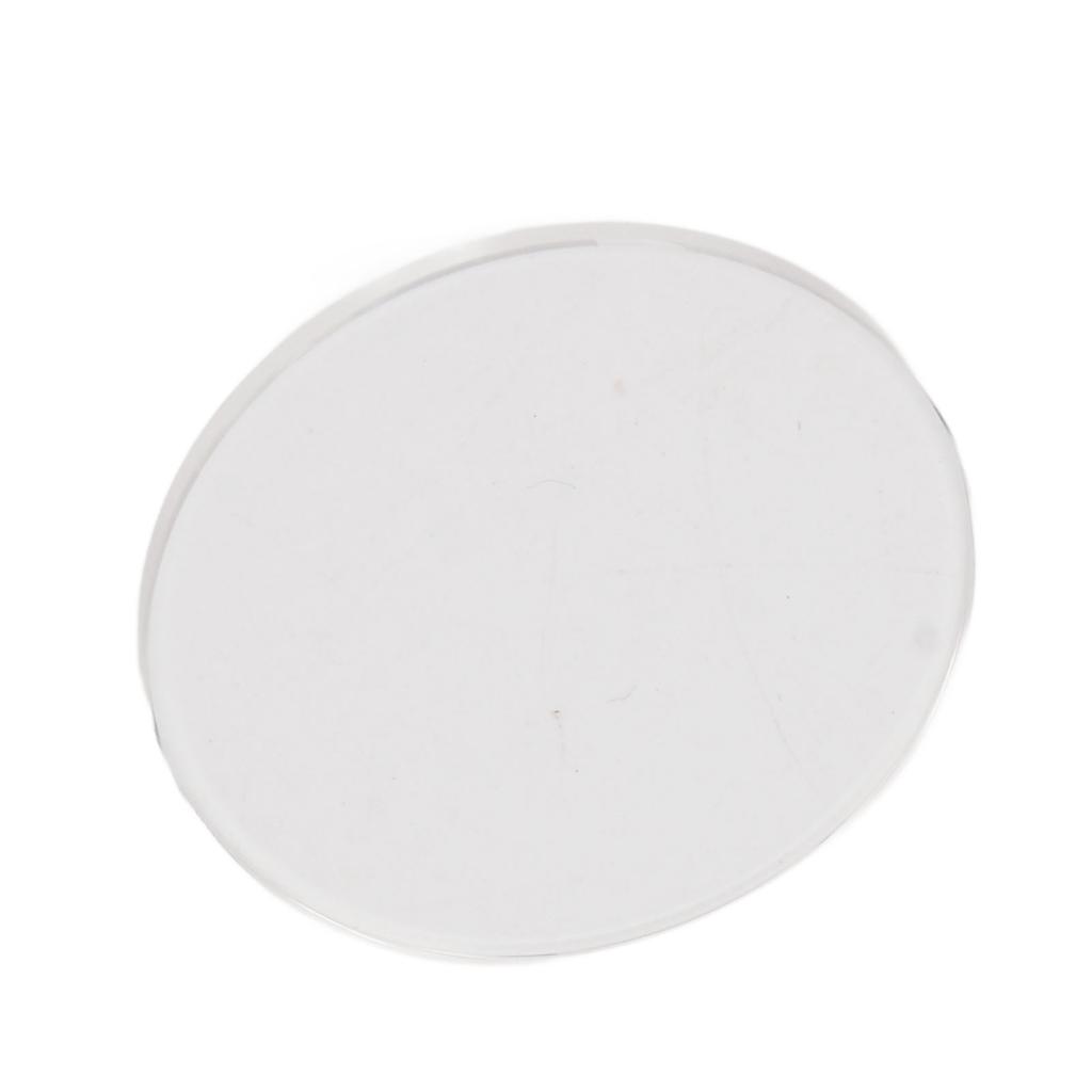 Watch Glass Round Flat 1.5mm Thickness High Transparency Replacement Watch Lens Glass 33mm 1.30in