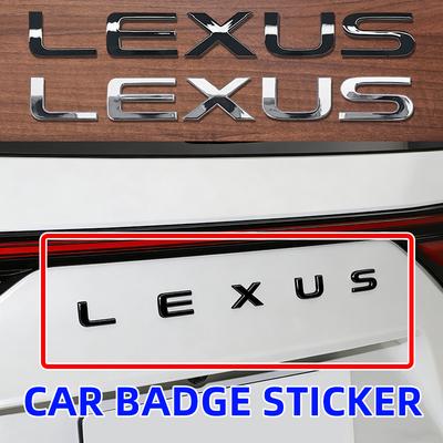 Buchstabenlogo Autoaufkleber Dekoration Heckklappen-Aufkleber Heckzeichen Für F SPORT ES RX NX LS UX IS CT GS RC HS SC TX LX GX RZ