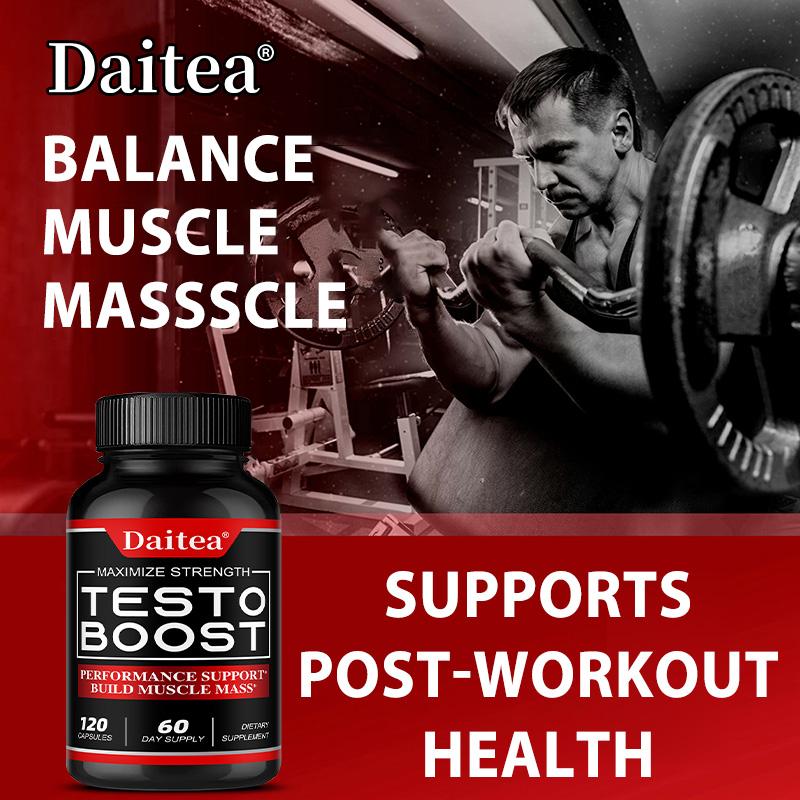 Men Herbal Dietary Supplement, 120 Capsules, 60‑Day Supply