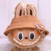 38cm Labubu Plush Doll Casual Outfit Set with Hat (Clothes Only)