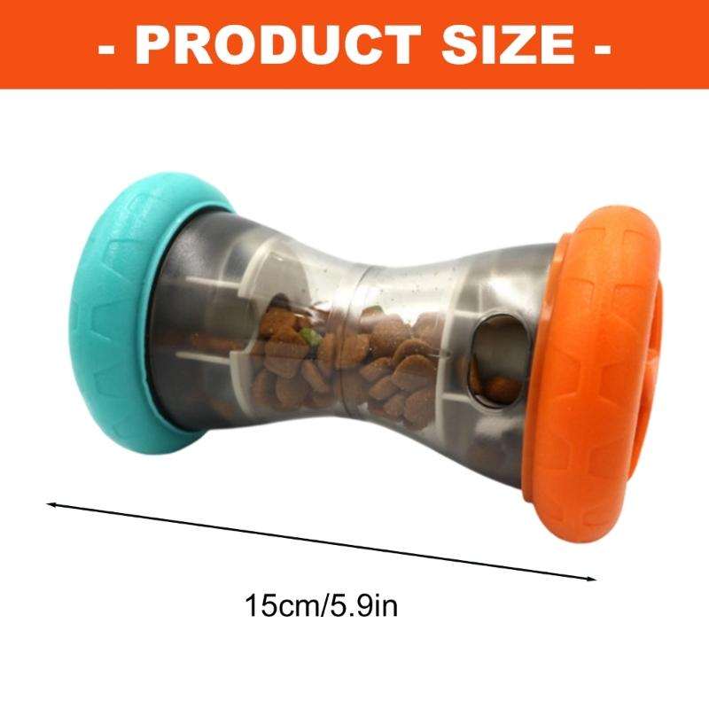 Durability Pet Puzzle Toy With Removable Part Fun Rolling Treat Ball Toy Pet Entertained Indoors And Outdoors