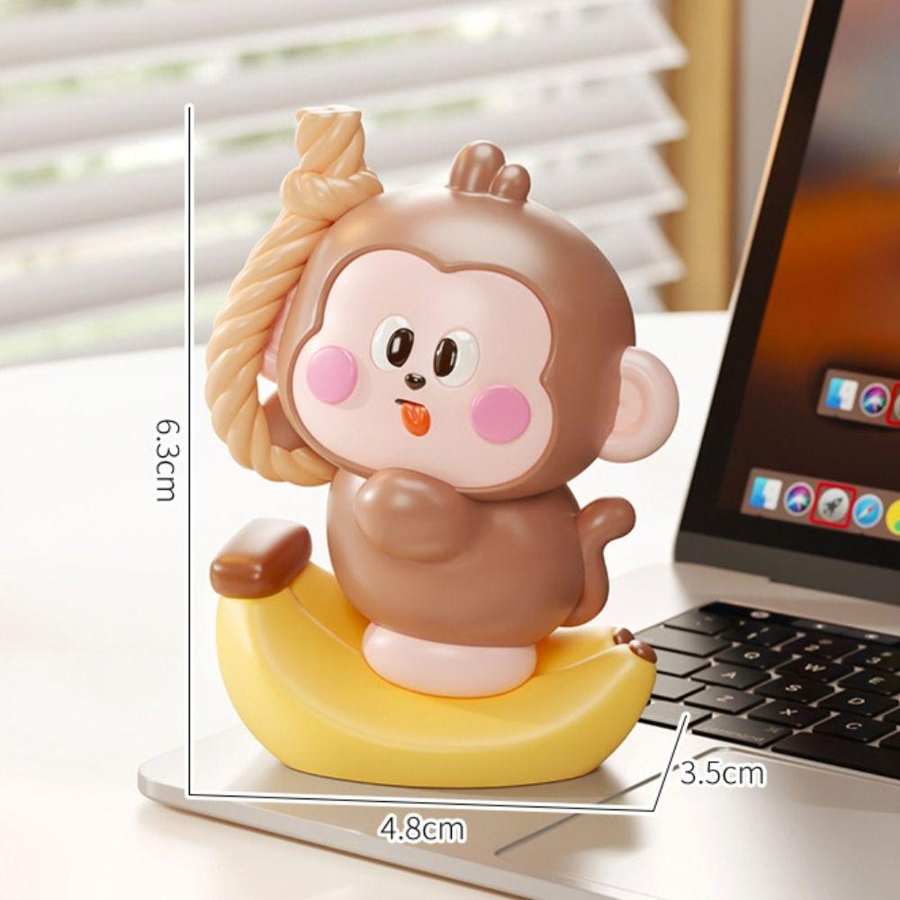 Handmad Little Monkey Ornaments Resin Monkey Landscape Decoration  Desktop Decorative