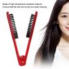 V-Form Design Haarglättbürste Schienenstruktur Haarstylingkamm für den Heimgebrauch