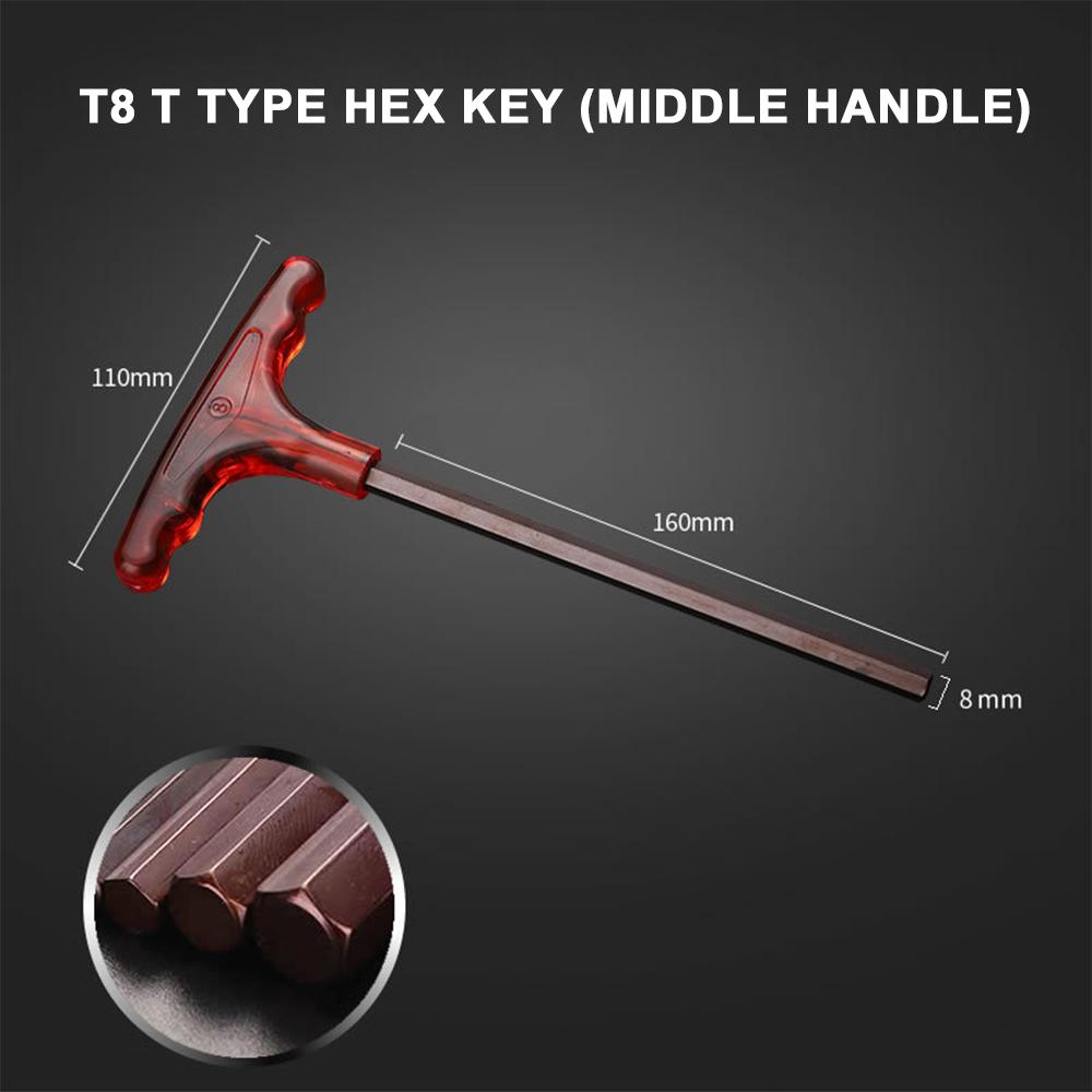 Klucz imbusowy typu T Mills S2 Stalowy zestaw kluczy imbusowych Klucz imbusowy M4 Klucz imbusowy M6 typu T