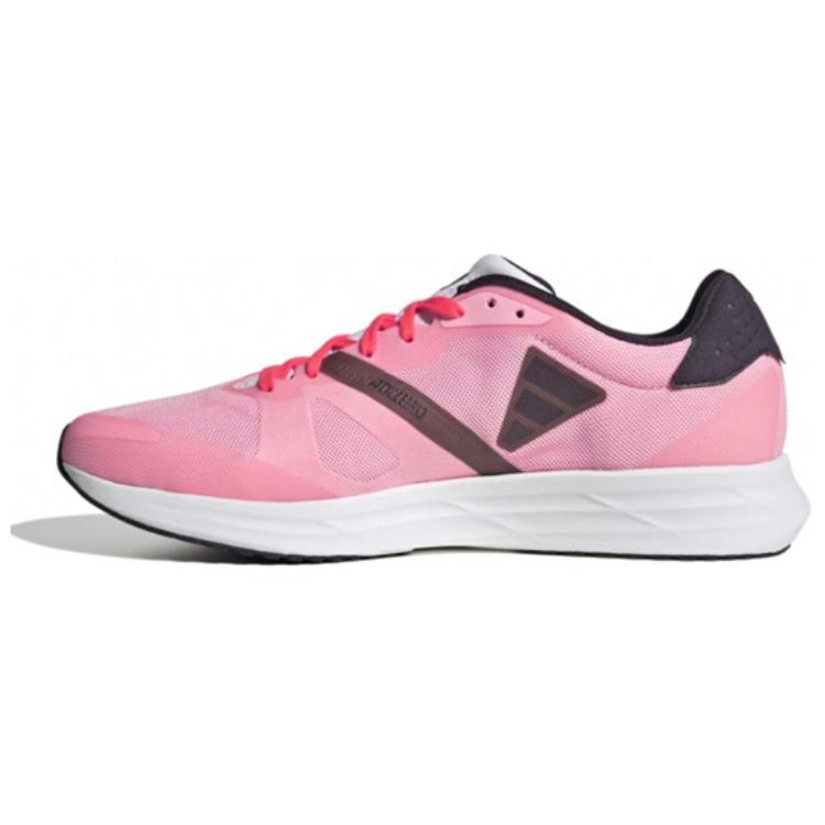 Adidas Adizero Rc 4 Comfortable Simple Non-Slip Durable Low-Top Casual Running Shoes Unisex Sneakers Pink JH7199