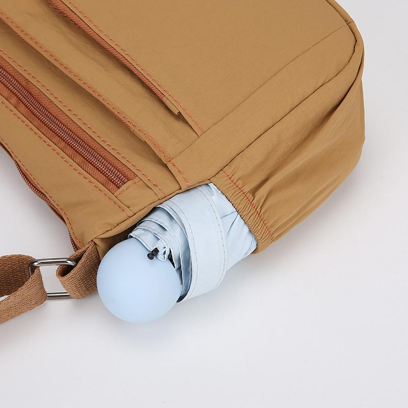 Large Capacity Lightweight Crossbody Bag Oxford Cloth Casual Women's Oulder Bag Multi-layer Mom Bag Waterproof