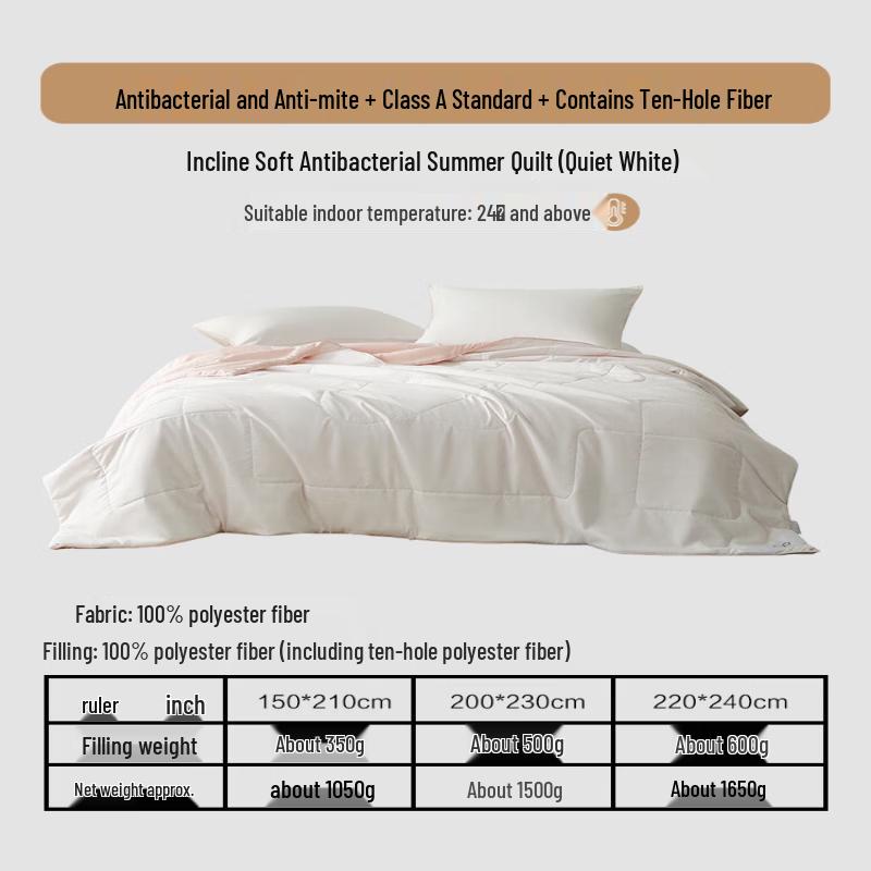 Mercury Home Textiles Washable Summer Quilt 200cm*230cm