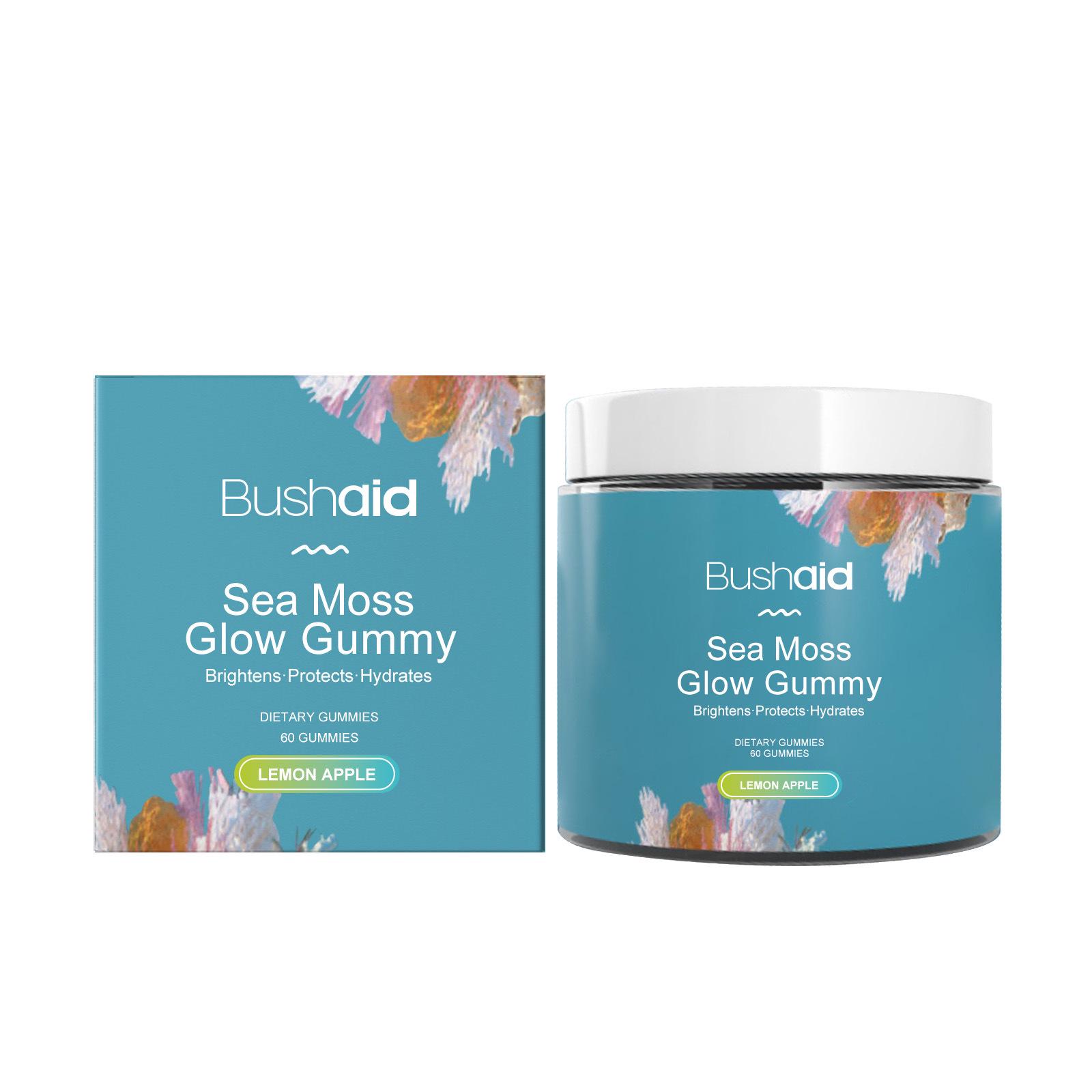 BUSHAID Sea Moss Glow Gummies for Body Care