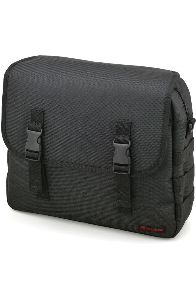 Henly Begins Motorcycle Side Bag Black DHS-25