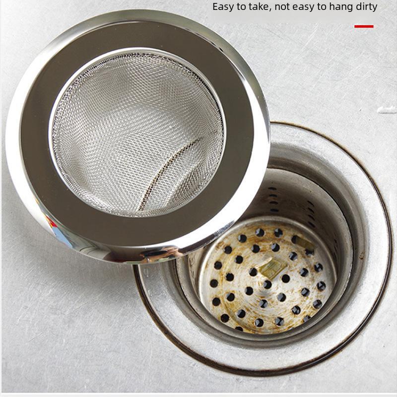 Stainless Steel Deodorizing Sink Drain Filter for Kitchen and Bathroom