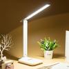 LED Touch Switch, White Folding Desk Lamp, Bedroom, Bedside, Study, Reading, Eye-protecting Night Light, USB Charging, Dimmable,