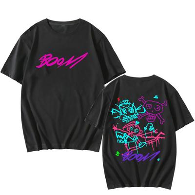 Jinx Arcane Monkey T Shirt Anime Print Cartoon Harajuku Kawaii Cotton Tee-shirt for Spring/Summe Vintage Vintage Unisex Clothes