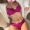 French Ultrathin Bra Set Sexy Luxury Fuchsia Women Underwear Romantic Lace Brassiere    Ladies Breathable Lingerie 2-Piece Set