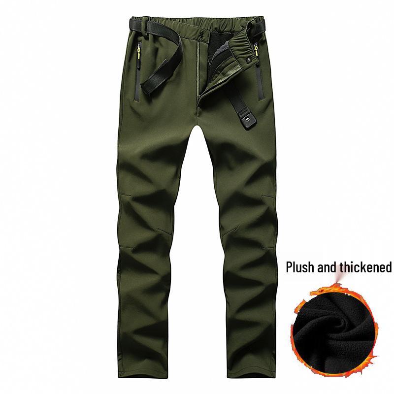 

Мужские и женские водонепроницаемые флисовые брюки софтшелл для катания на лыжах - Утепленные, дышащие, теплые, идеально подходят для альпинизма осенью/зимой 4XL