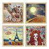 ArtX Paper Vintage Big Paintings For Wall Decoration, Wall Painting For Living Room,