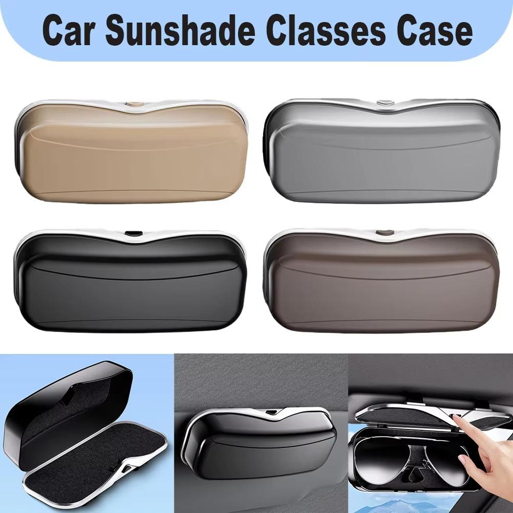 Premium Auto Sonnenbrillen Organizer ABS Auto Sonnenbrillenhalter Auto Sonnenblende Brillenetui Automobil