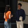 Tomtoc Lightweight Shoulder Bag with Smartphone Sling Mini Shoulder Belt Wallet Shoulder Beige Pouch, Bag, Bag, Anti-Skimming, Water-Repellent, Pouch,