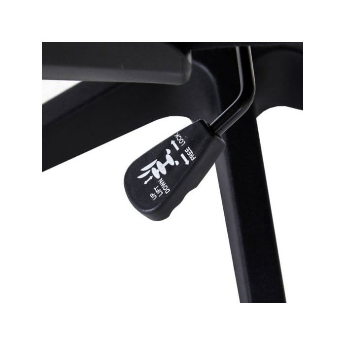 Chaise de Bureau Ergonomique - Woxter - Ergo Black - Réglable en Hauteur - Accoudoirs - Tissu Respirant