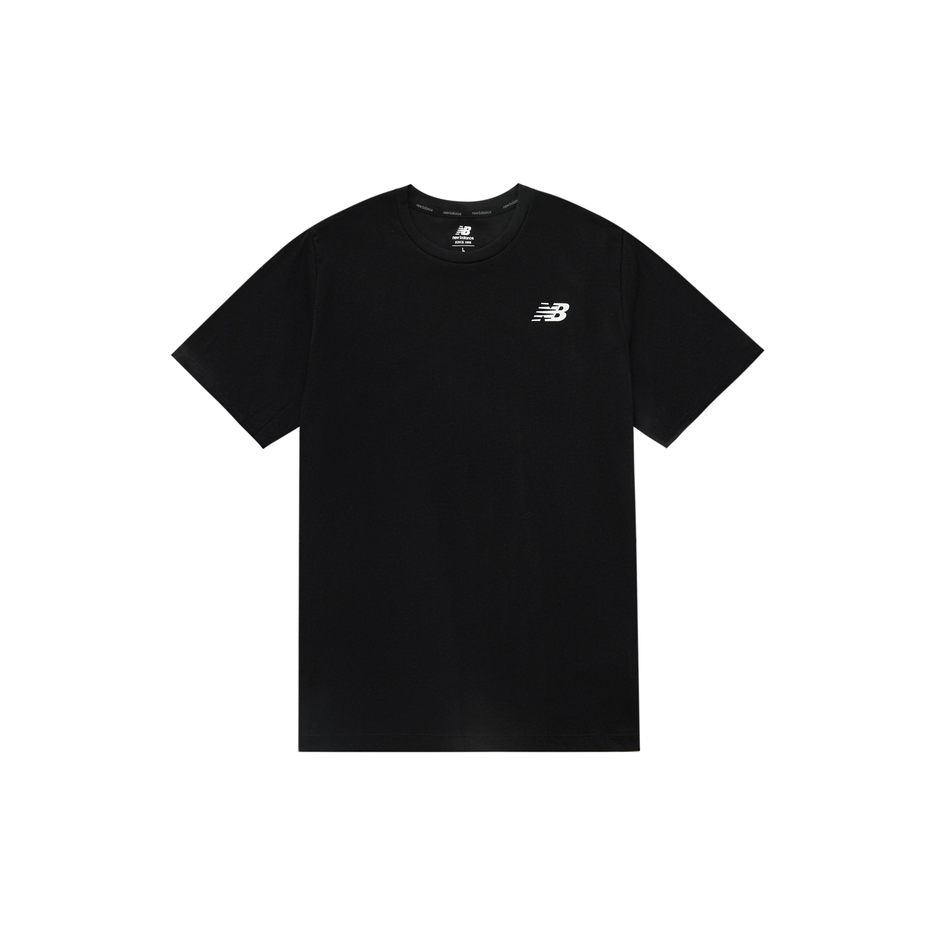 New Balance Tenacity Heather Tech T-shirt Asia Sizing Black Men s AMT11070-BK M