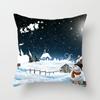 Cartoon Christmas Throw Pillow Set Santa Claus Sofa Gift Home Decor Pillowcase Christmas Gift Pillowcase