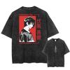 Anime Jujutsu Kaisen Fushiguro Toji Cool Print T Shirt Men Women Manga T-shirts Washed Cotton Tee Harajuku Oversized Tshirt