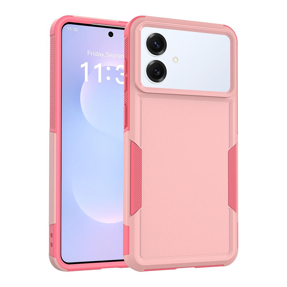 Für Samsung S26 Edge Zwei-in-Eins Handyhülle Tpu Doppelschicht Pc Sturzsicher Matt S25fe Handyhülle
