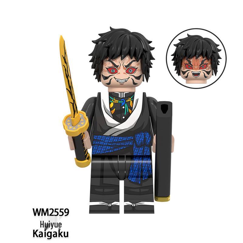 Demon Slayer Building Block Minifigures: WM61167, WM6137, WM6168, WM6162