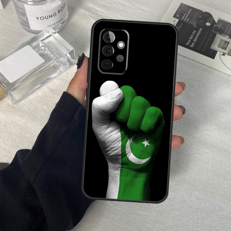 Pakistan Flag Case For Samsung Galaxy A53 A33 A23 A13 A14 A24 A34 A54 A52 A32 A22 A12 A51 A71 A21S Cover