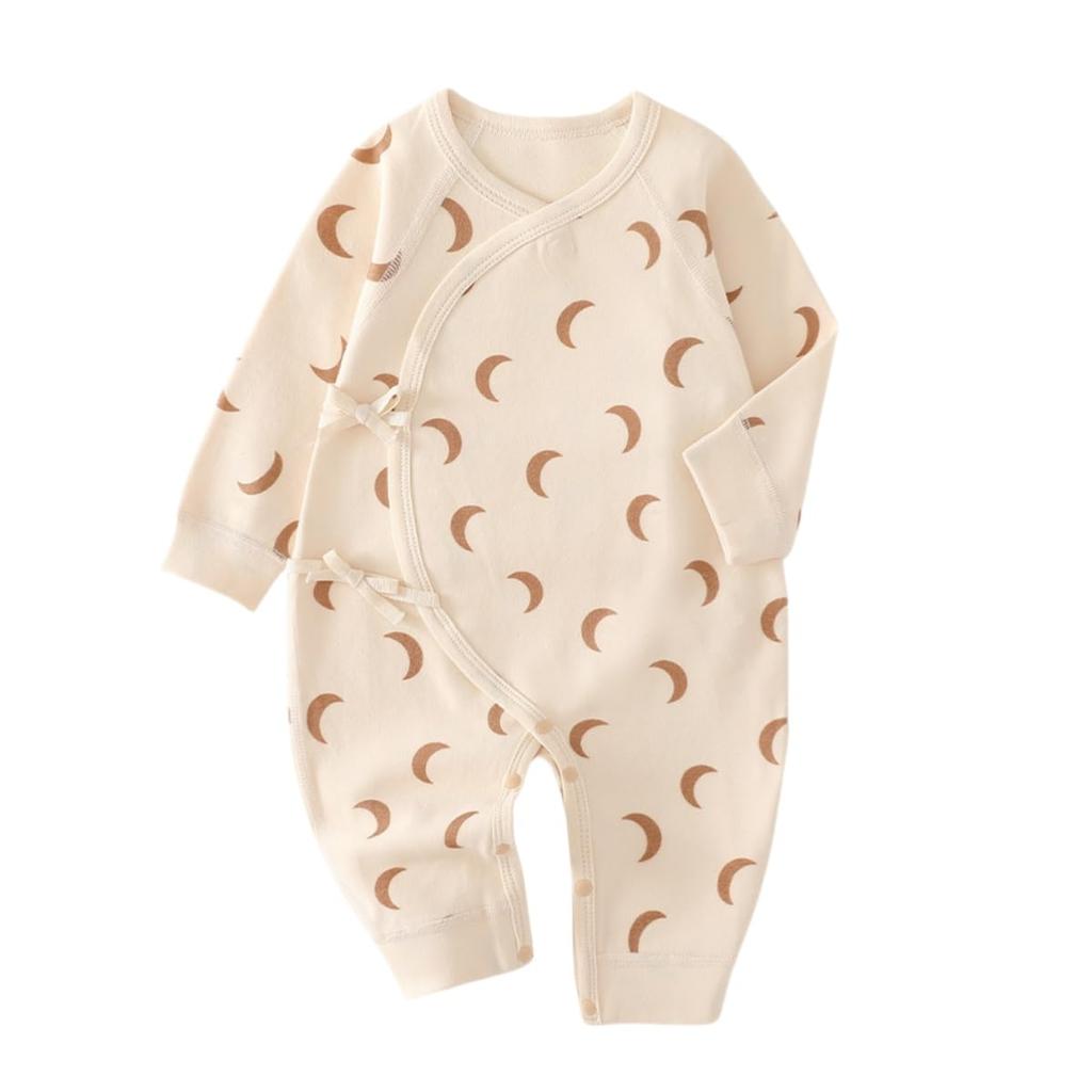 Baby clothes for girls and newborn autumn and long for girls and birth birth moon 52 [YIN OON] boys, clothes, winter, underwear, pajamas, rompers,