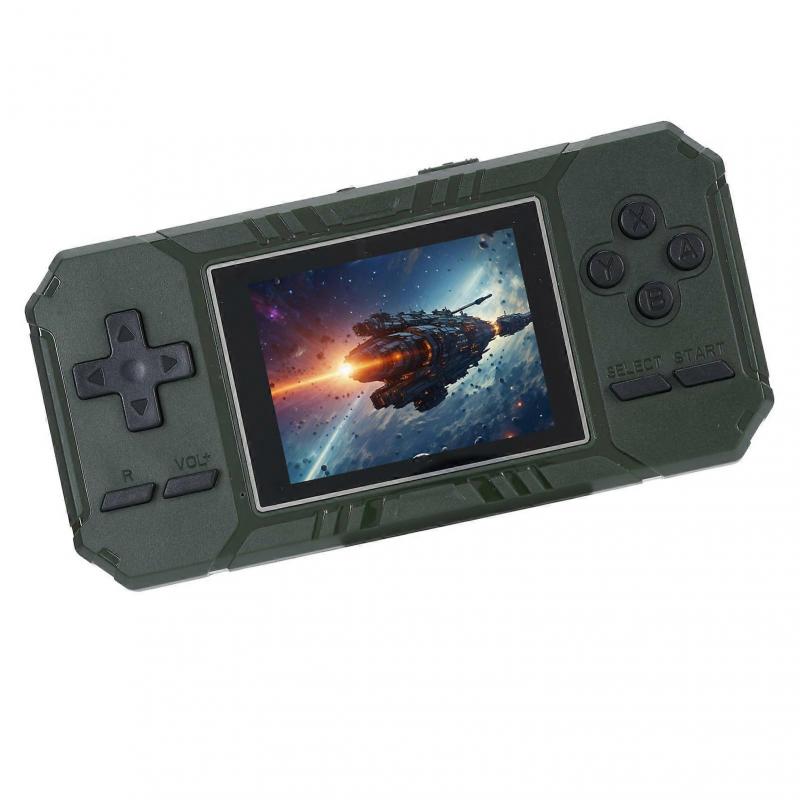 3 Inch Retro Handheld Game Console with 520 Games, TV Connection, Double Player Support