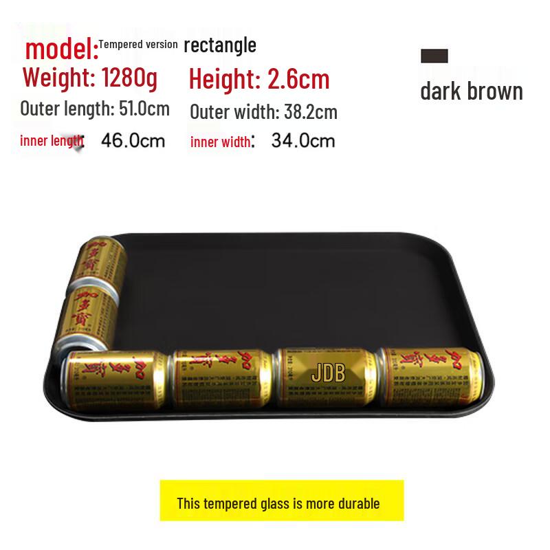 Wuhe Non-slip Plastic Serving Tray