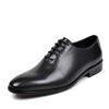 Men's Genuine Leather Pointed Toe Oxford Shoes - Spring & Autumn Formal Wear, Business & Wedding Attire