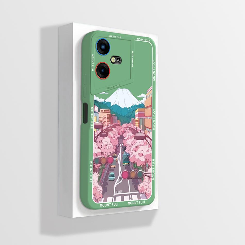 For Tecno Pova Neo 3 Case Stylish Flower Matte Soft Silicone Back Cover for Tecno Pova Neo 3 LH6n Neo3 Phone Cases Bumper Fundas