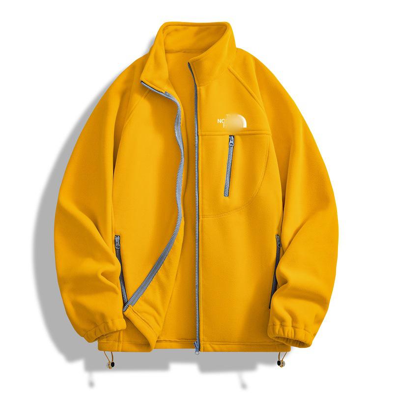 Beijia Unisex Stand Collar Fleece Jacket - Casual Dopamine Sportswear