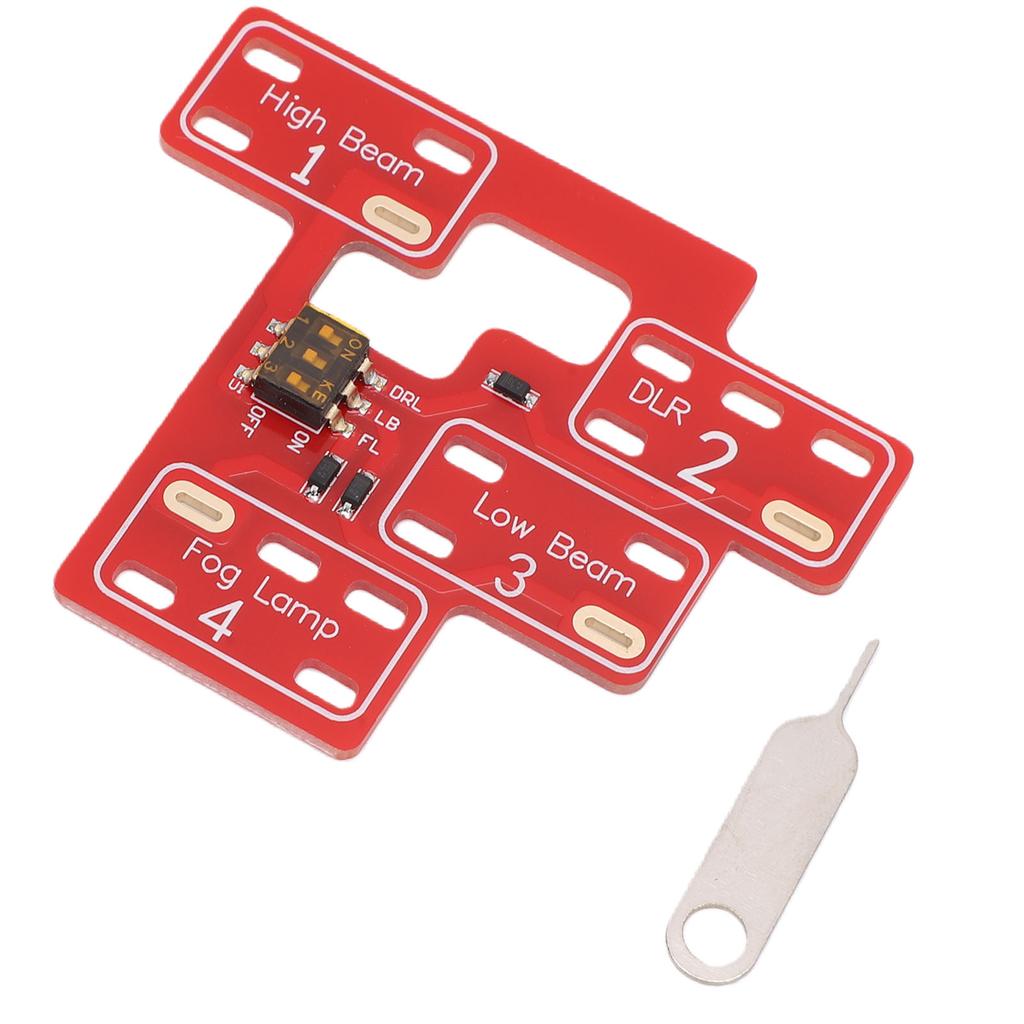 6 and 8 High Mod Light Module Plug and Play Low and High Beam Fog Light Module Replacement For Silverado 1500 2500 3500