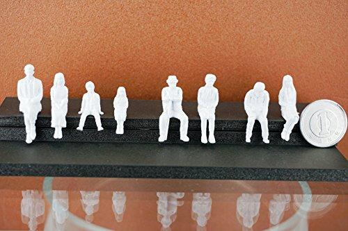 Koeido JB-50B 1/50 Scale Seated Figures (Set of 8)