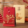 Xianci Year of the Horse 2026 Leather Desk Calendar – Creative Business Diary and Desktop Ornament