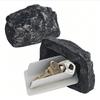 Outdoor Key Hider Decoration Key Storage Stone Key Holder Spare Key Box For Garden Porch Outdoor Use