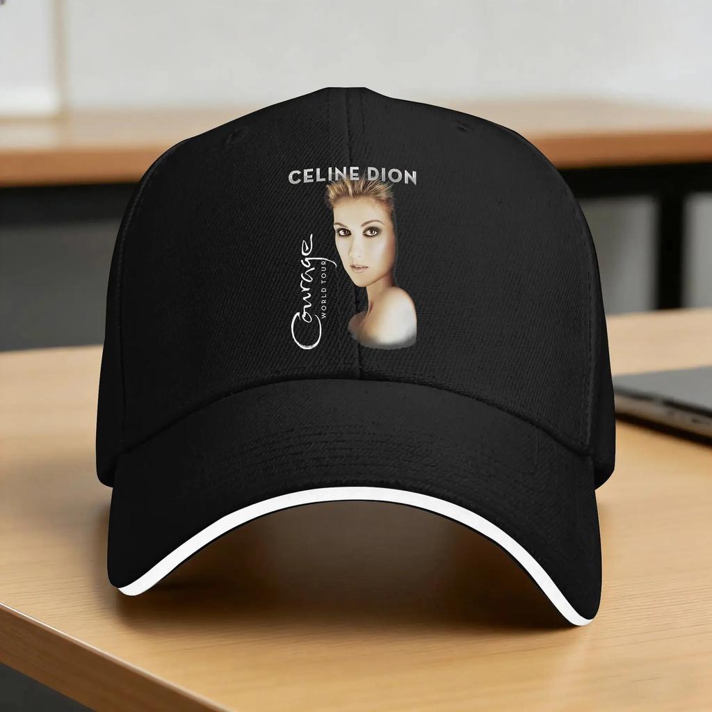 Celine Dion Baseball Cap Fashion Trucker Hat Summer Women Unisex Kpop Rock Baseball Caps