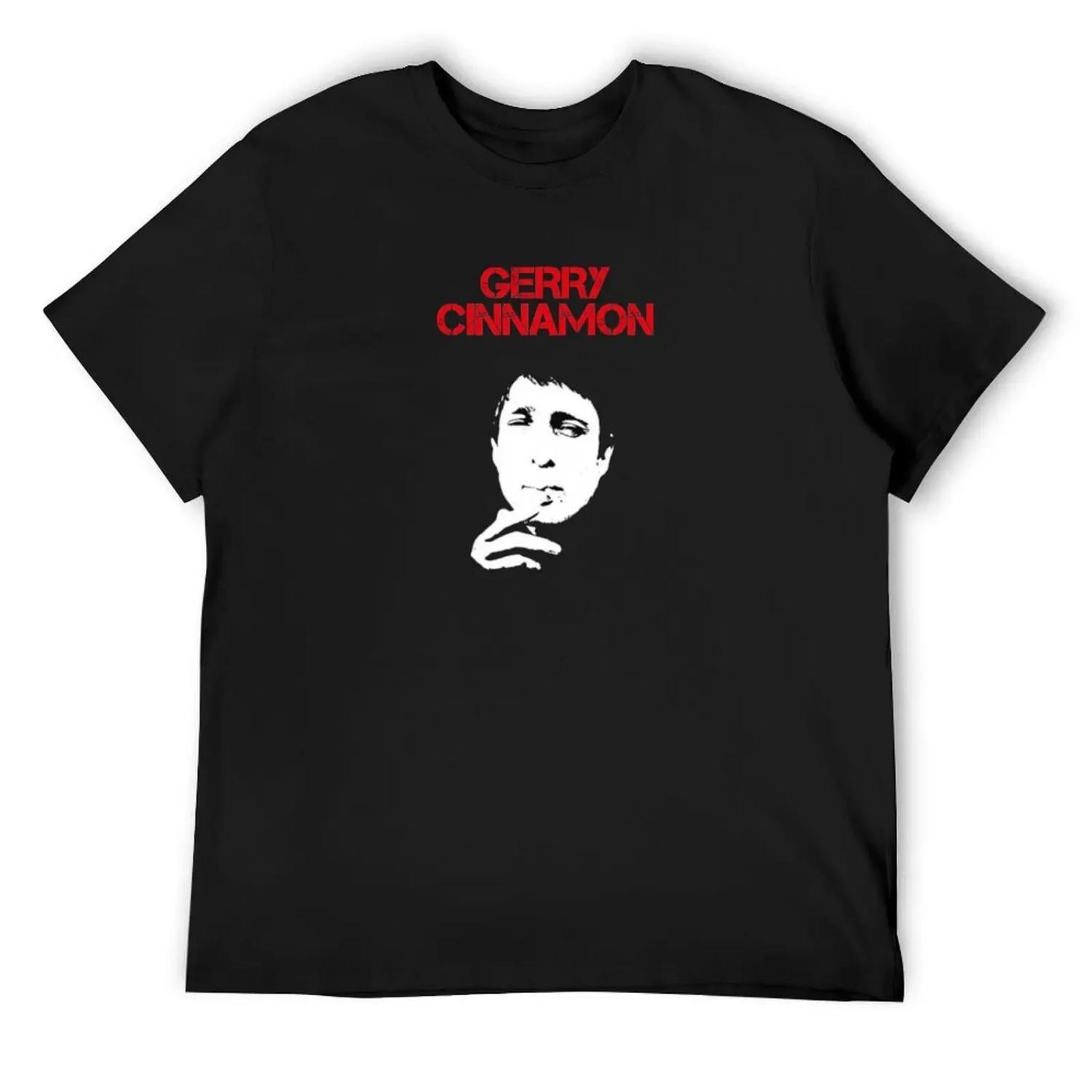 Gerry Cinnamon Erratic Cinematic T-Shirt Aesthetic clothing heavyweights Men s t-shirts XXXXXL