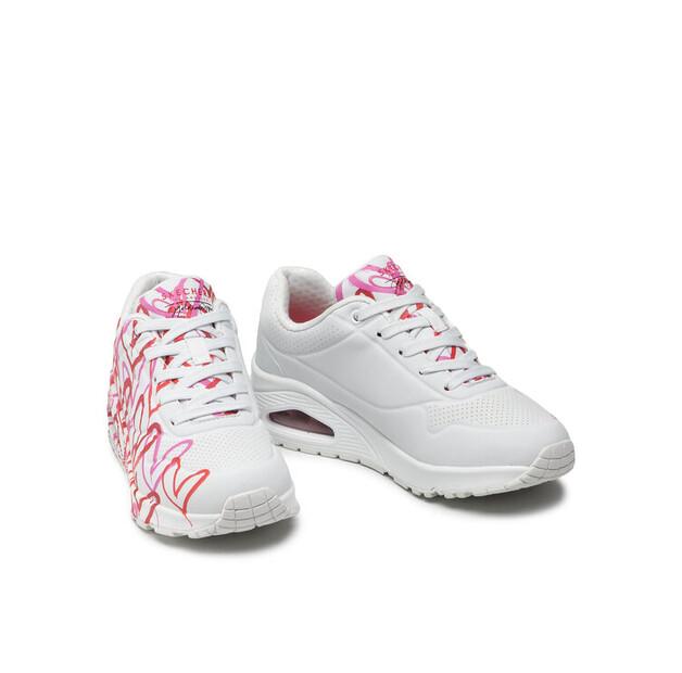 Skechers Sneakers Uno Spread The Love 155507/WRPK White