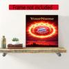 Fc Bayern Mnchen Customize Your Name Diamond Painting Round Diamond Diy Frameless Holiday Artwork Suitable For Home Office Wall Decoration
