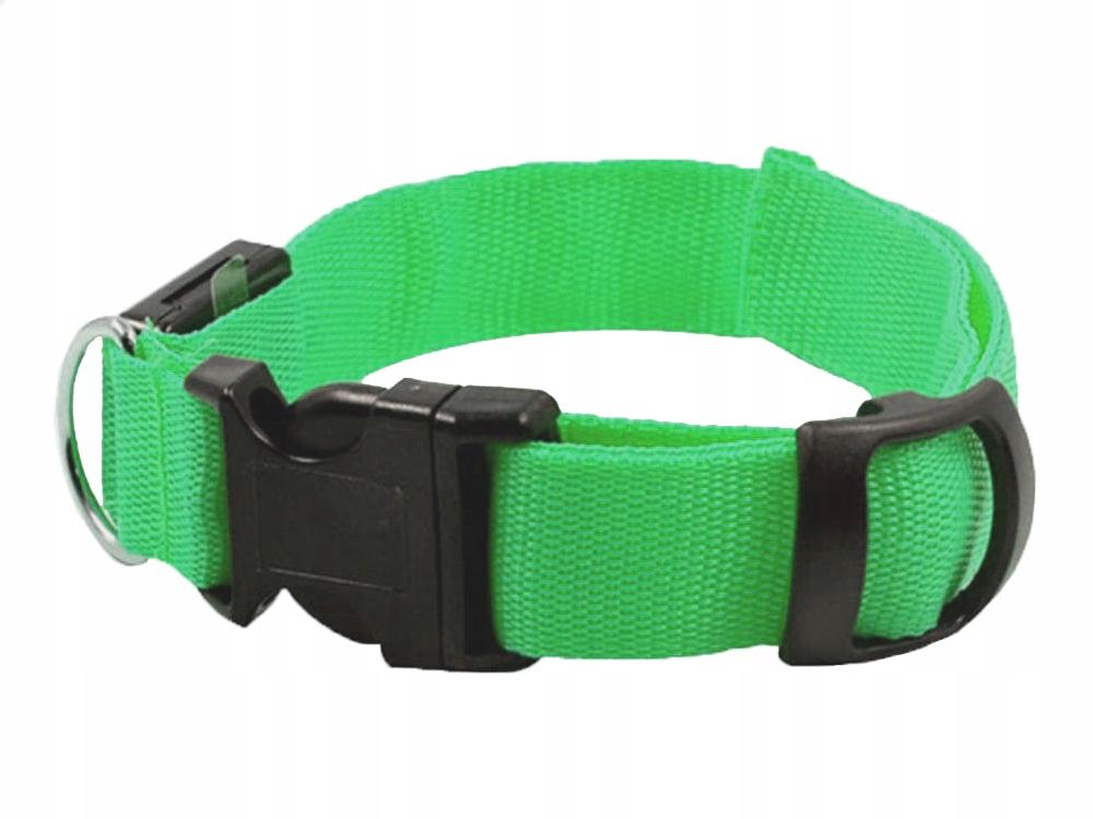 Glowing Collar 45-52cm Green (240) Gab_A